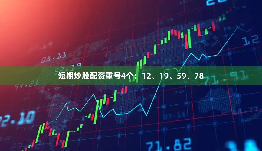 短期炒股配资重号4个：12、19、59、78